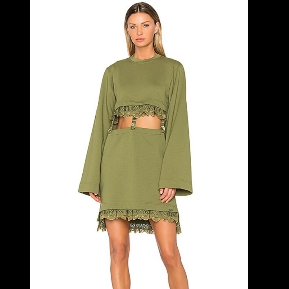 Fenty x Puma kimono Sleeve Suspender Dress
